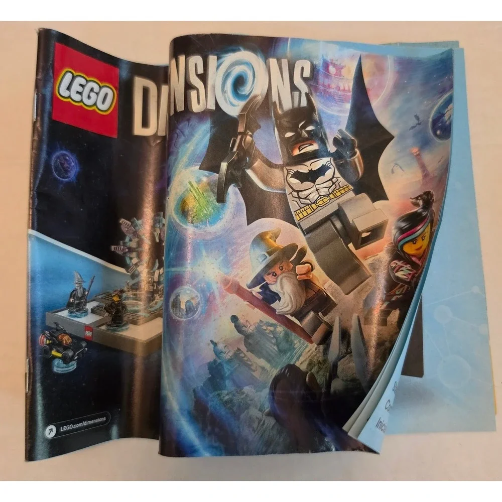 Lego Dimensions Partial Starter Pack Open box Sealed Bags Batman Gandalf 72100